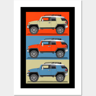 FJ Cruiser Pop Art Posters and Art